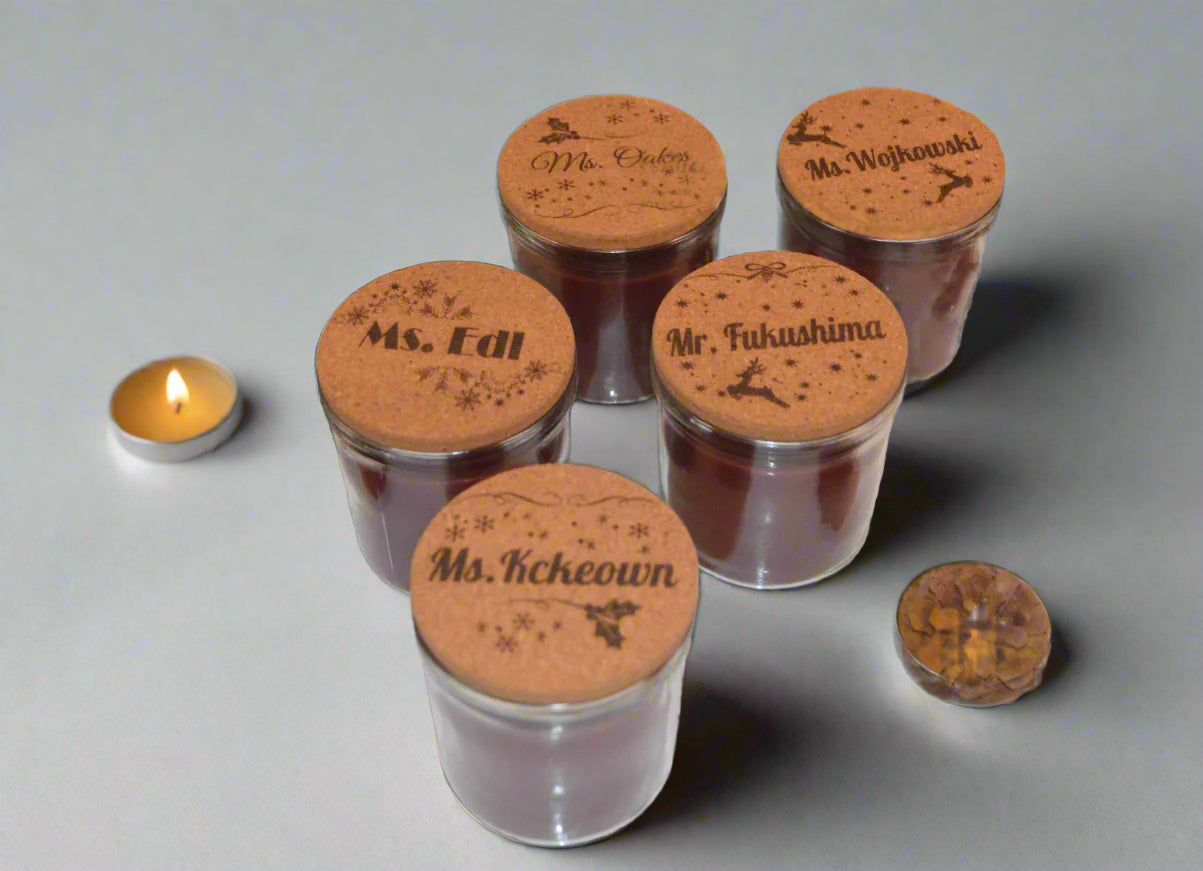 Scented Candles with Lid