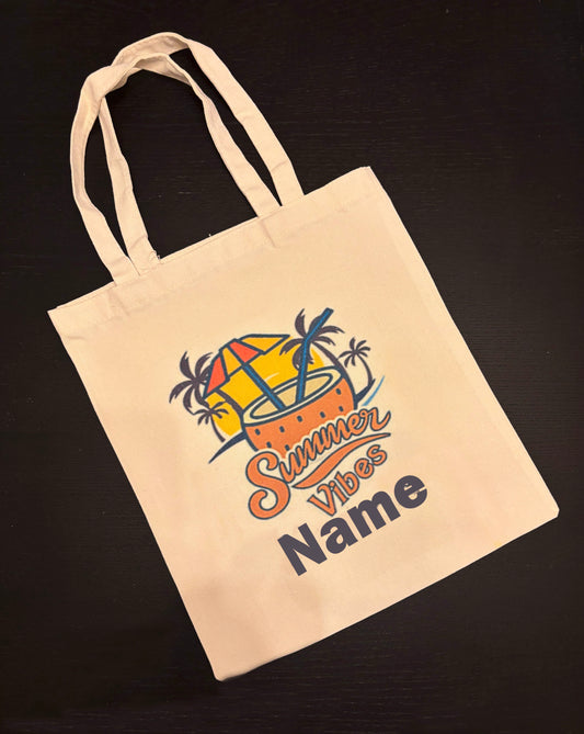 Summer Vibes Tote bags