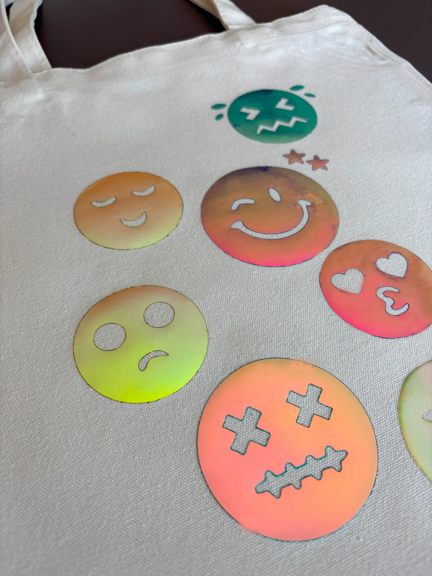 Smiley Faces Tote Bag