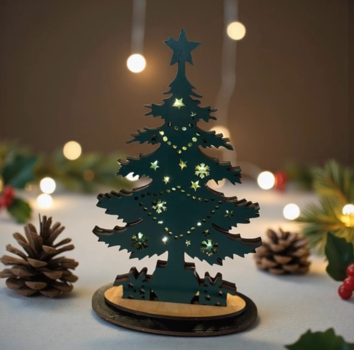 Light-up Christmas Tree