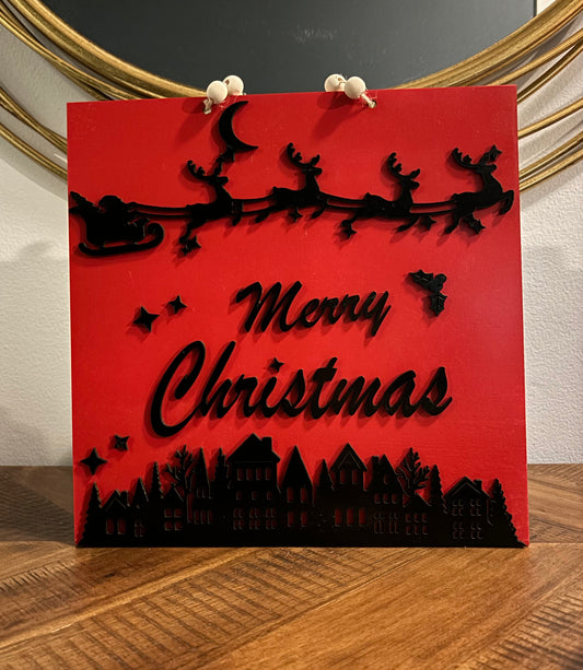 Christmas Door Sign