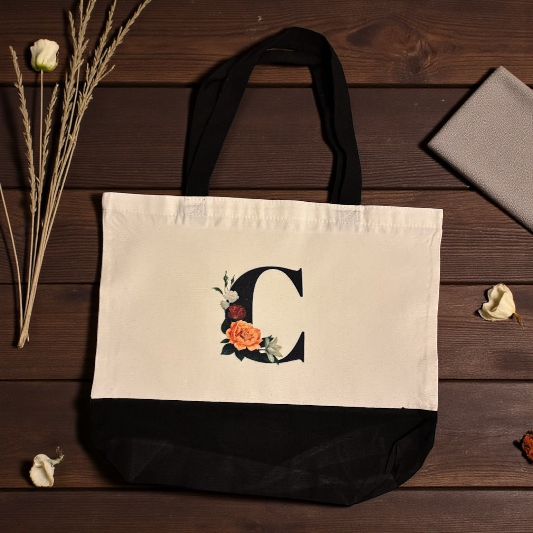 Tote Bags with Initials